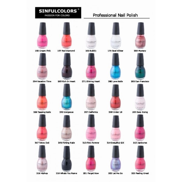 Nail Polish Professional Sinful Colors